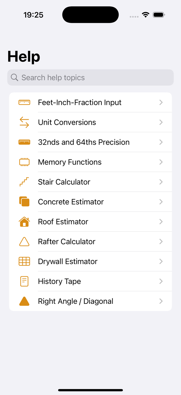 Construction Pro screenshot from the remodel estimator workflow used to showcase support pages.